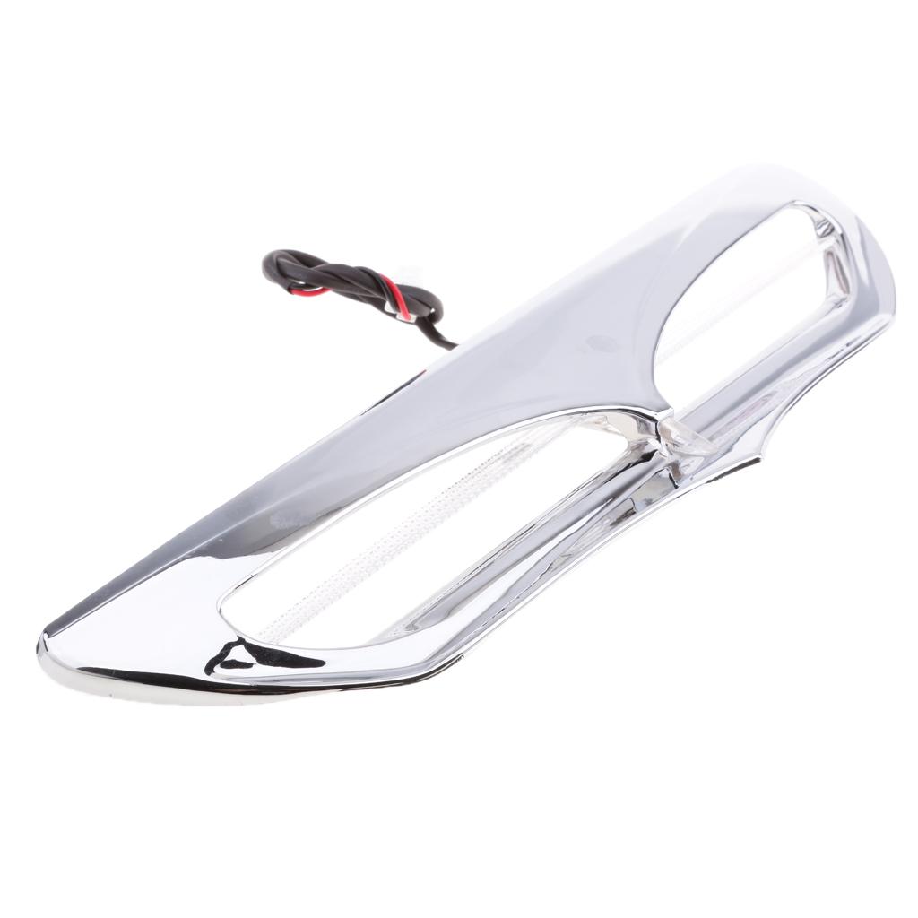 Motorcycle Fairing Vent Trim with LED Accent Light For Harley