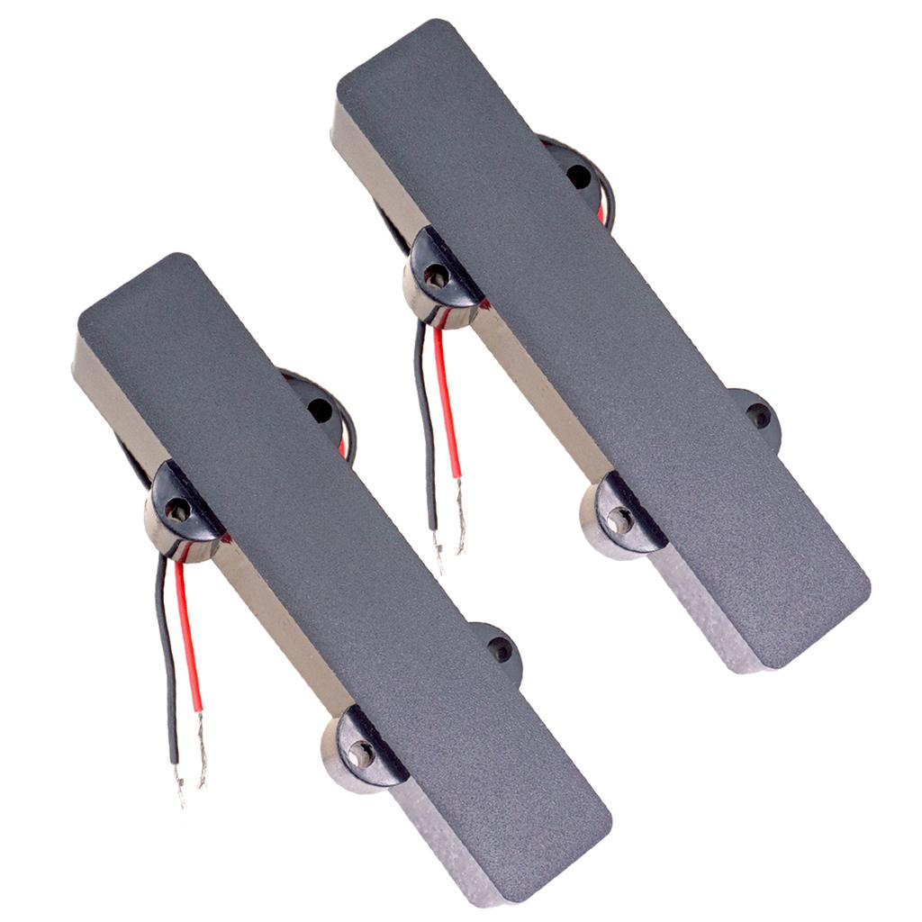 2pcs 4 String Jazz Bass Humbucker Closed Pickup for Electric Bass Guitar