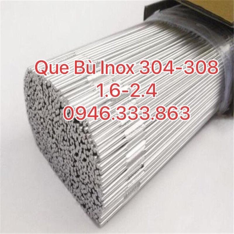 Que Hàn Bù Inox 304-308 1.6 -2.4 Giá Nhập Trực Tiếp Giá Tốt