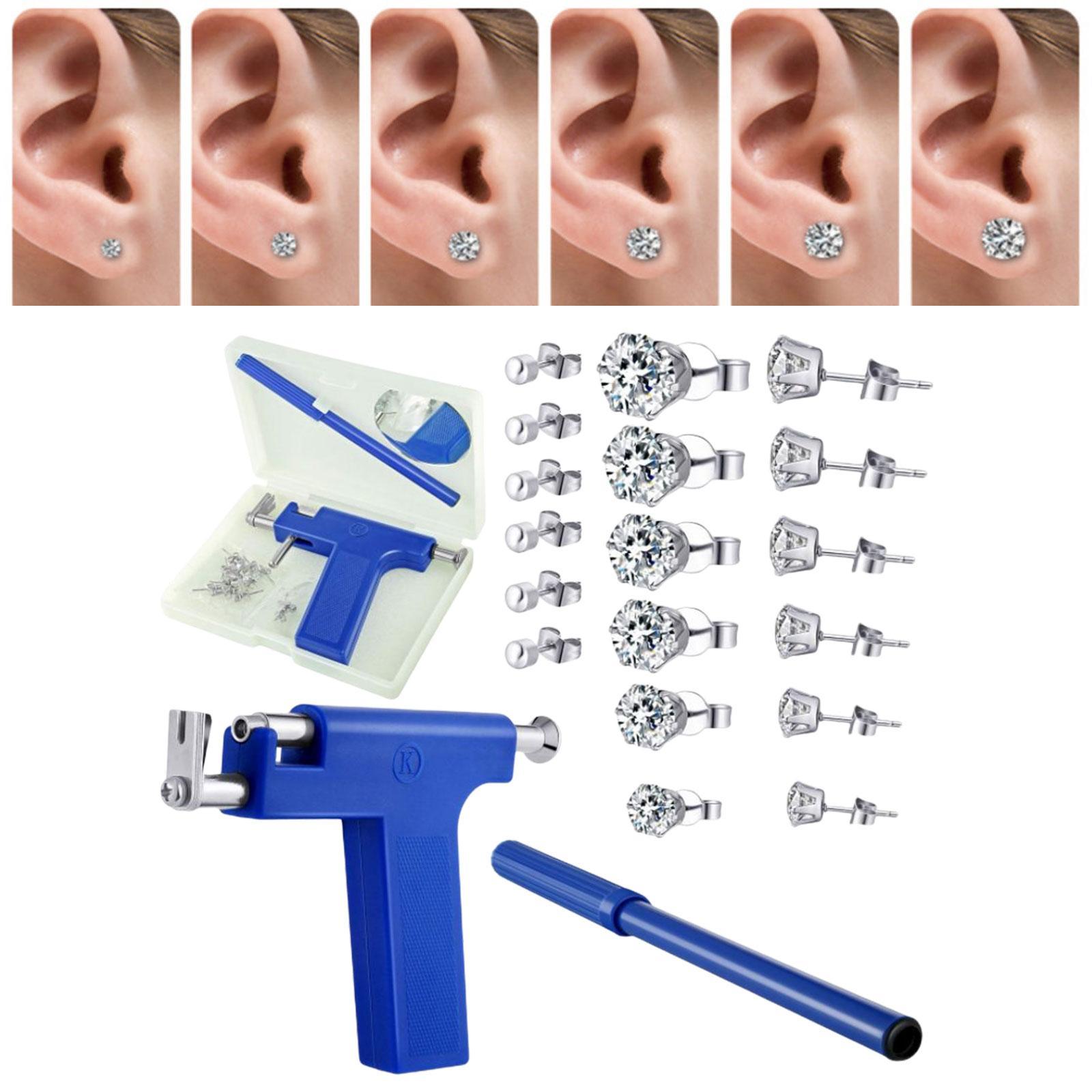 Ear Piercing Kit Practical Multifunction Lip for Home Salon Women