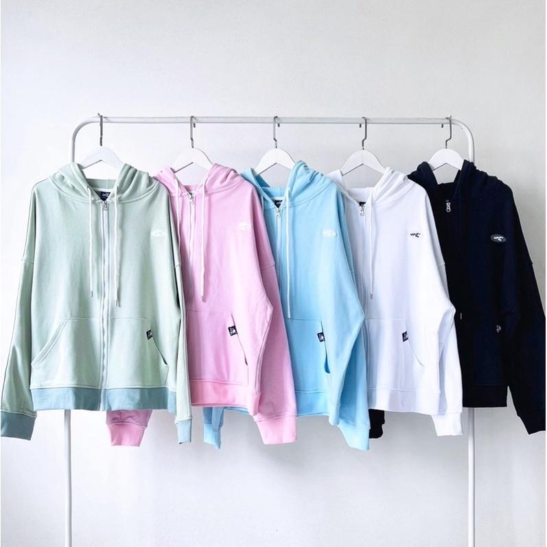 UPZ Áo Khoác Hoodie Dây Kéo Cơ Bản SS1