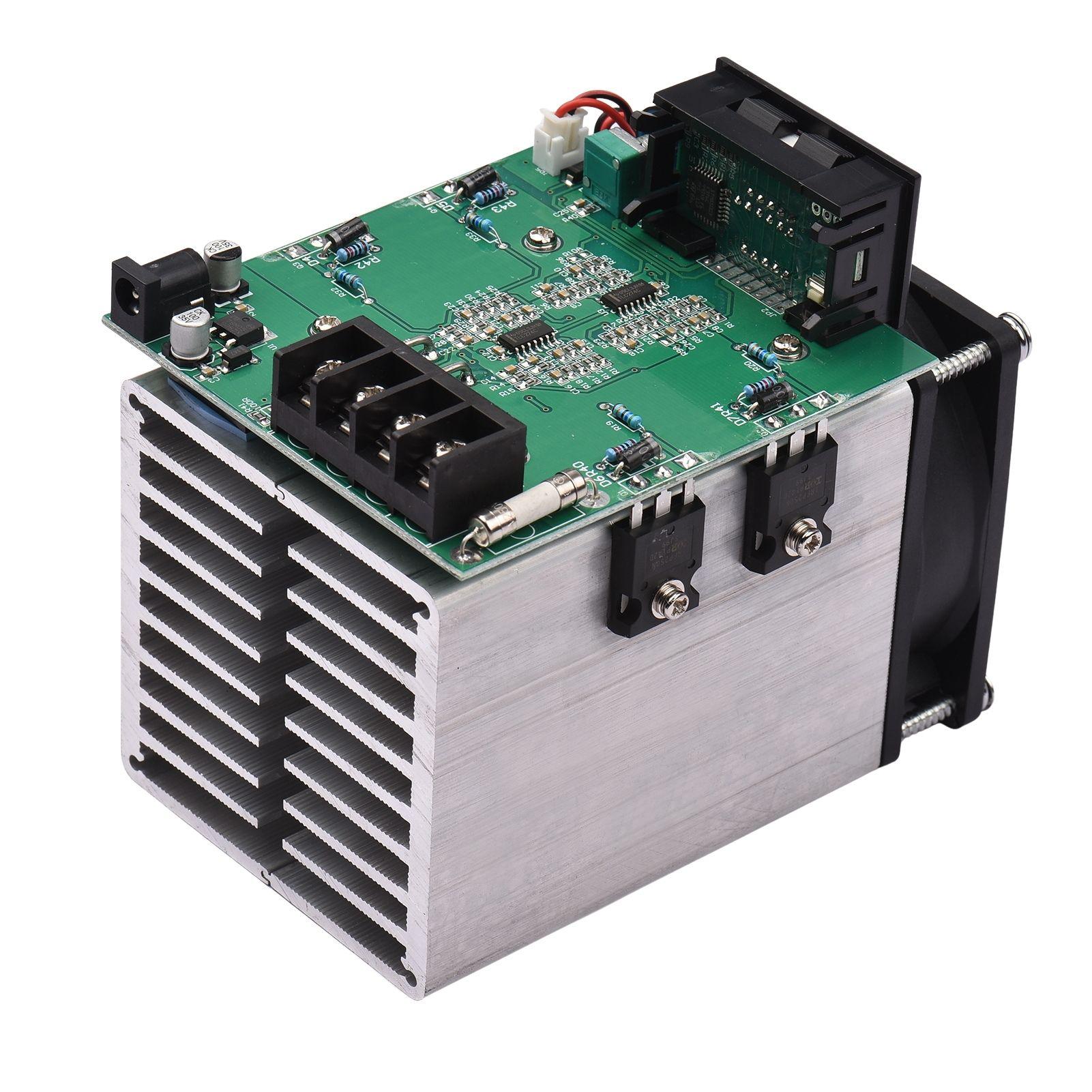 250W 12V 20A Constant Current Electronic Load Tester Multifunction Digital Electronic Load Meter Battery Capacity Tester Discharge Aging Power Supply Module