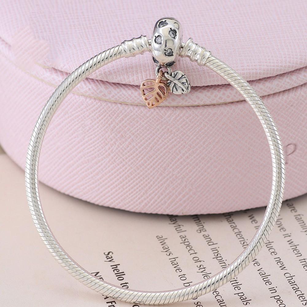 Vòng Bạc S925 ALE Cao Cấp - Vòng Charm Bạc Chuẩn S925 - Mã sản phẩm VONGBAC_DN181