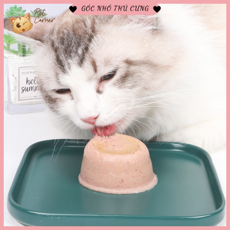 Súp thưởng Pudding dinh dưỡng cho chó mèo