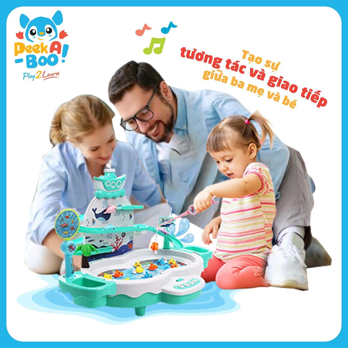 Đồ Chơi PEEK A BOO Câu Cá-Cá Heo Biết Bay Ngộ Nghĩnh PAB027