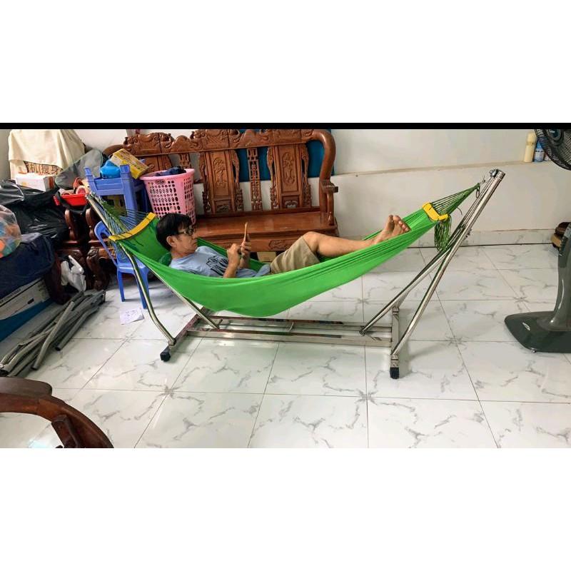 Giá Võng 1984 Inox Cao Cấp Chân Vuông- dày nặng 9kg