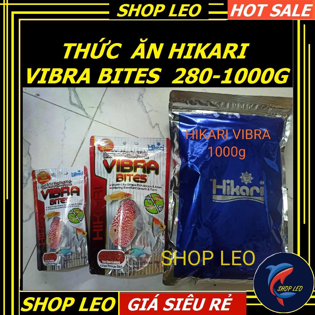 Thức ăn Hikari vibra bites (gói lớn )-tăng màu cho cá đĩa, cá cầu vồng- cá phượng hoàng-thần tiên- cá nhiệt đợi-shopleo