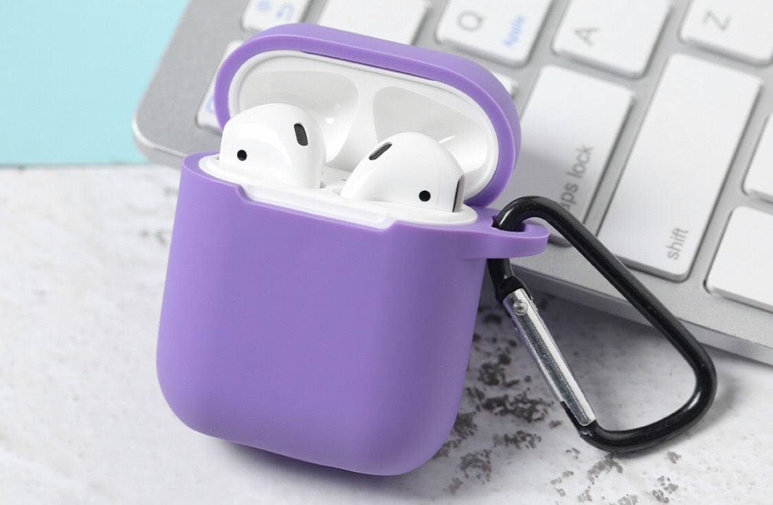 Vỏ bảo vệ bao đựng tai nghe case dành cho airpods 1, 2 chống va đập