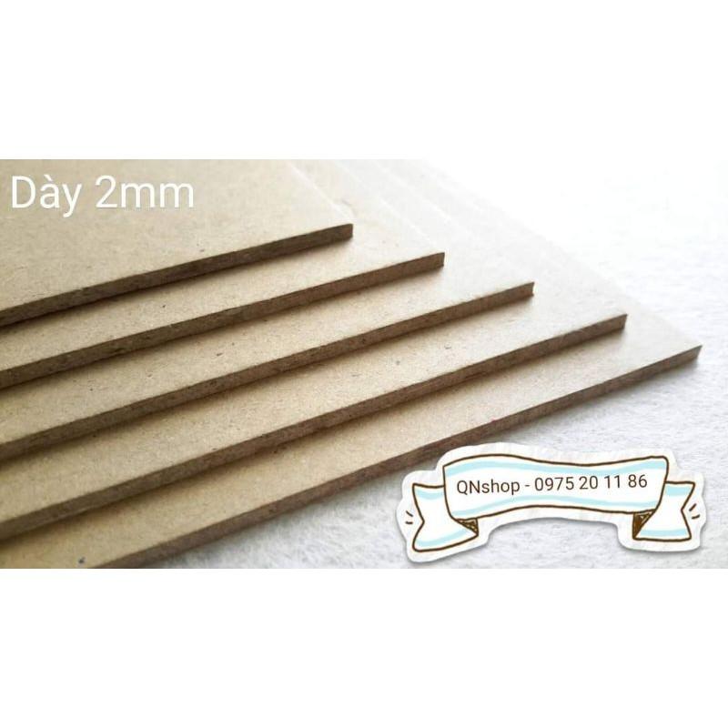 5 tờ giấy bìa Kraft 250 gsm cỡ A4, bìa màu 160 gsm, bìa màu 80 gsm... làm thiệp, scrapbook, lovebox...