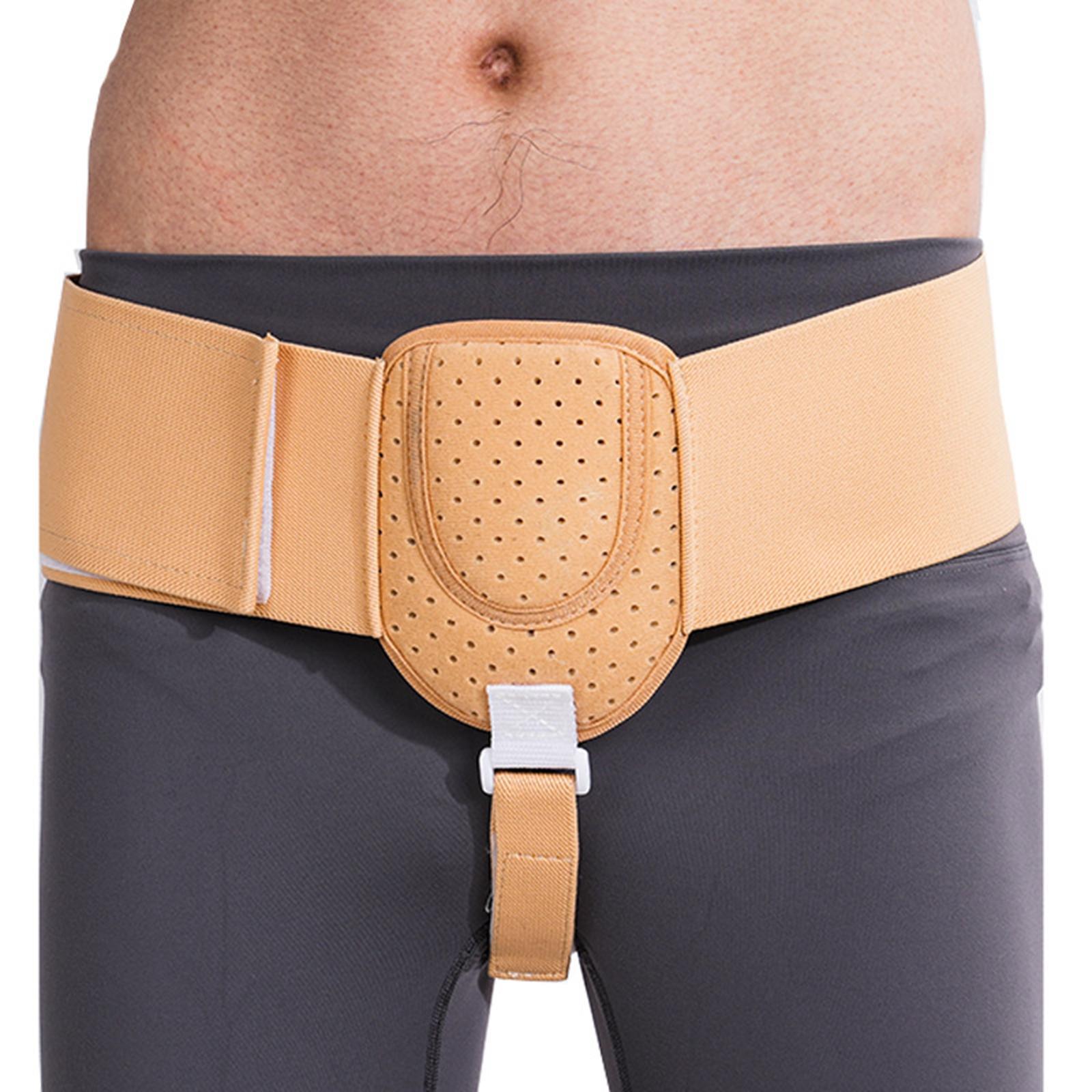 Groin Hernia Support Belt Hernia Belt Removable Pad Hernia Guard for Left