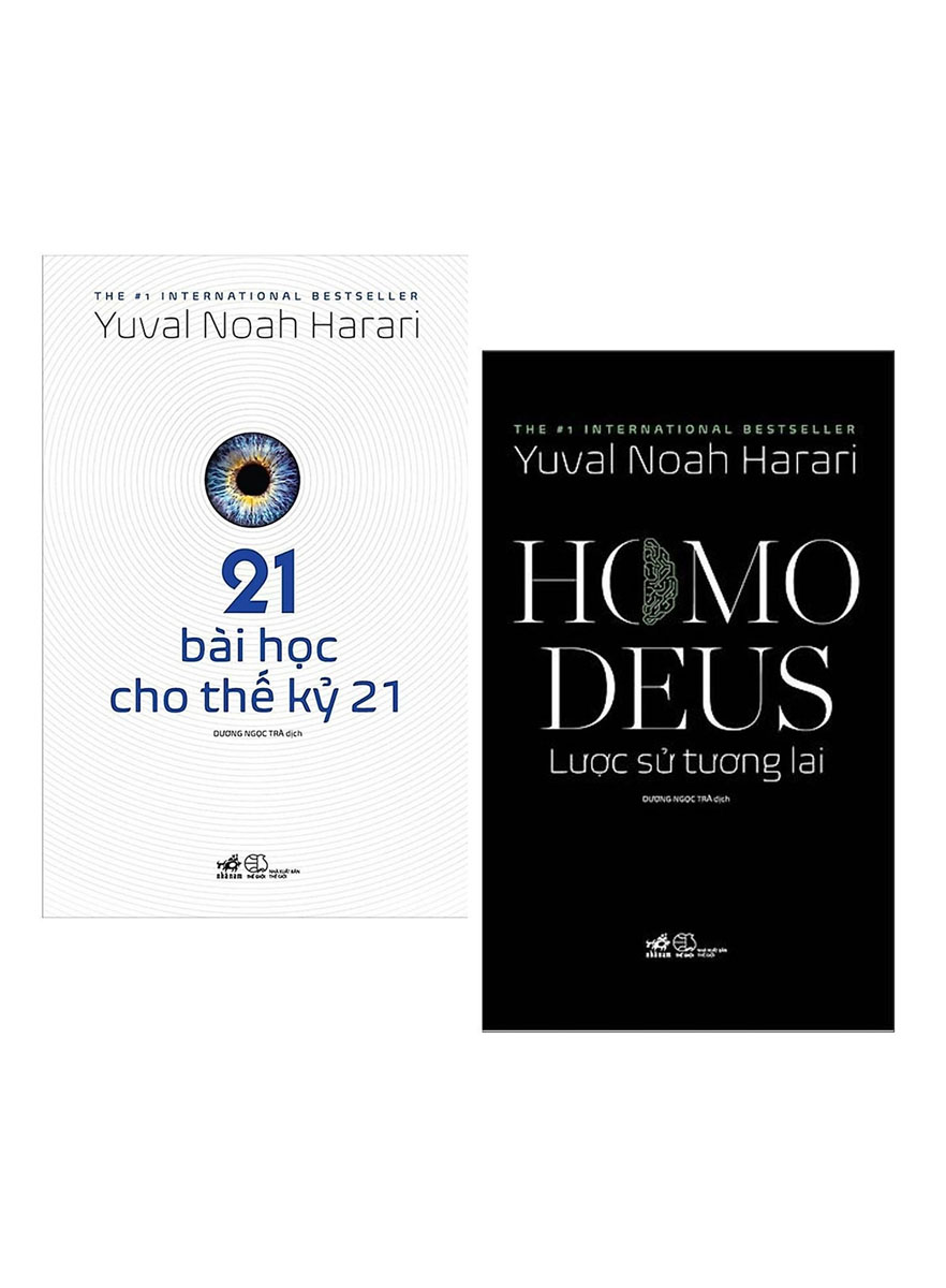 Hình ảnh Combo Sách Lịch Sử Thế Giới Bán Chạy: 21 Bài Học Cho Thế Kỷ 21 + Homo Deus: Lược Sử Tương Lai (Bộ 2 Cuốn)