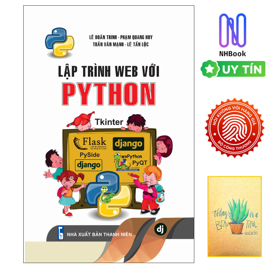 Lập trình Web Với Python - Tặng kèm sổ tay xương rồng
