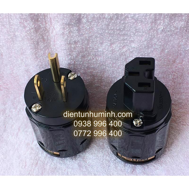 Bộ Đầu giắc nguồn âm thanh dùng cho Amplifer JAPAN , phích cắm nguồn cho âm ly
