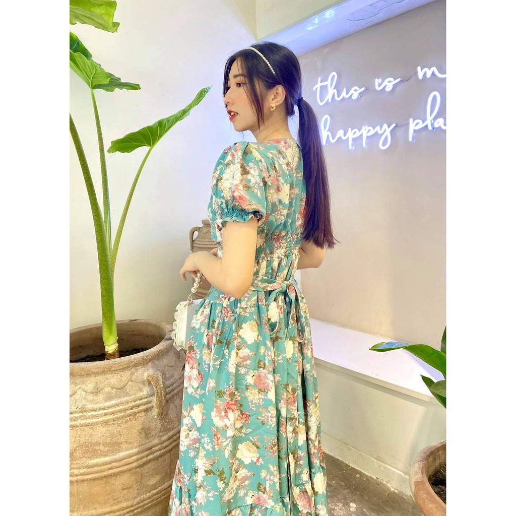 Đầm Hoa Lá Th05