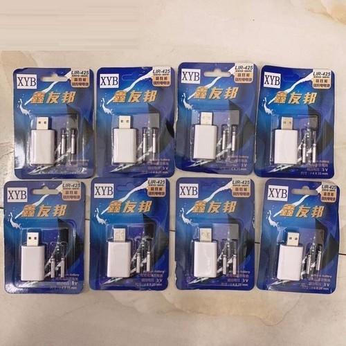 Sạc Pin Phao Câu Đài Cắm USB Tặng Kèm 2 Pin Câu Đài CR-425 PC-2 - SANAMI FISHING