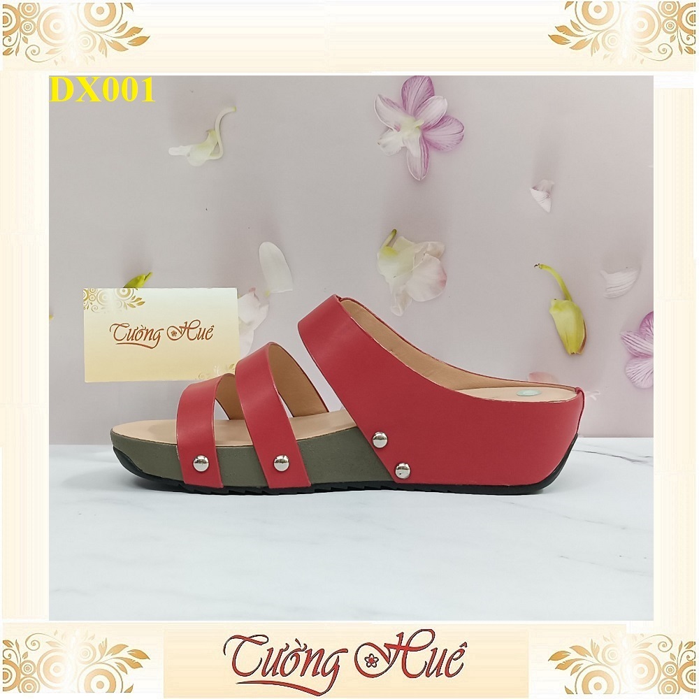 Dép Nữ Quai Ngang Đế Xuồng Cao 5CM - DX001