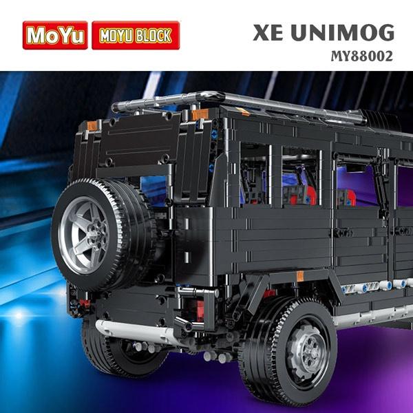 Đồ Chơi Lắp Ráp Mô Hình Xe Địa Hình Unimog – MOYU BLOCK 88002