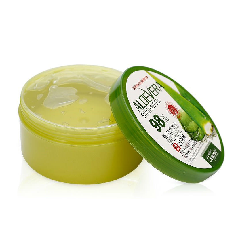 Gel Dưỡng Thể White Good Nature Aloe Vera Soothing Gel 98% Organia (300g)