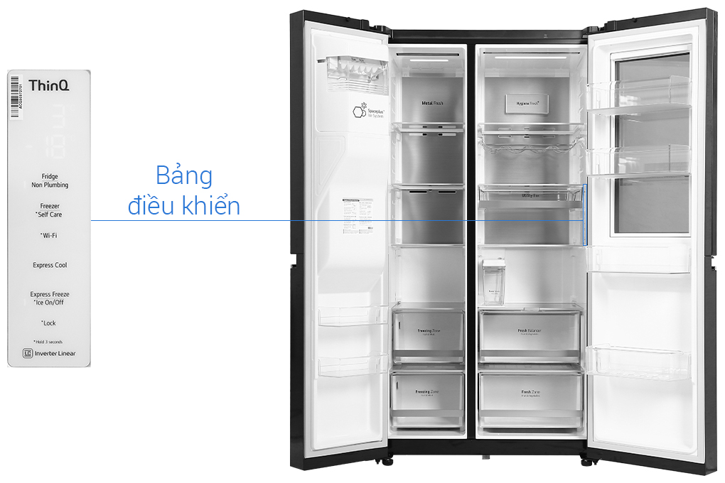 Tủ lạnh LG Inverter 635 Lít GR-X257MC Mới 2022 - Hàng chính hãng- Giao hàng tại Hà Nội