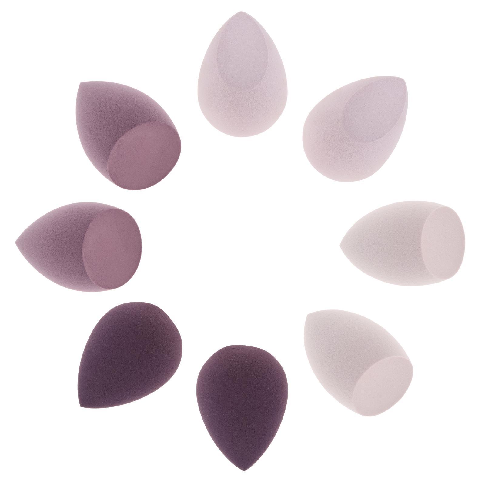 8x Makeup Sponge Set Foundation Concealer Powder Cosmtics Puff Latex-Free for all kinds of cosmetics, foundation, BB cream