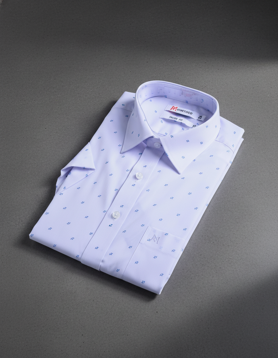 Áo sơ mi nam Khatoco tay ngắn(M-3XL)