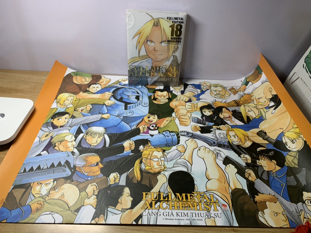 Fullmetal Alchemist  Cang Giả Kim Thuật Sư Tập 18 (Kèm 02 Bookmark PVC + Poster)