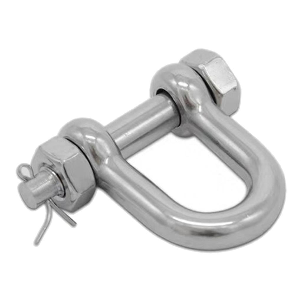 Marine Boat Anchor Chain Rigging D Shackle Pin 316 Stainless Steel 1inch