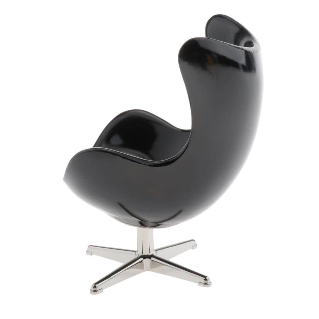 Miniature Dollhouse Chair Model - Dolls House Furniture Decor Accessories - 1/6 Scale