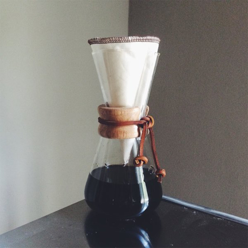 Bình Đựng Cà Phê Thủy Tinh Chemex 3 cups, Bình pha cà phê Chemex