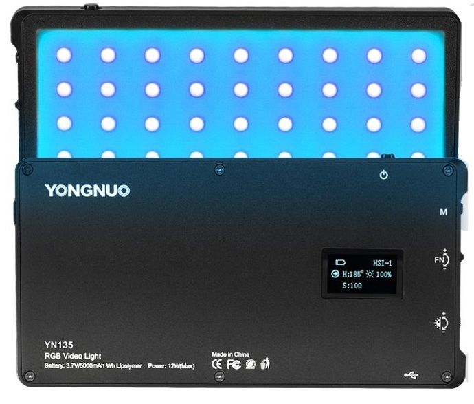 Đèn LED video Yongnuo YN135 RGB Hàng Chính Hãng