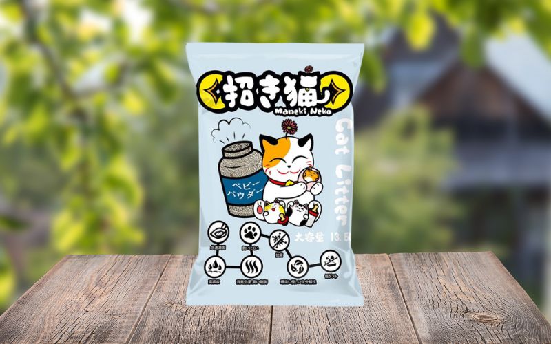 Maneki Neko Cat Litter -Cát Vệ Sinh Cho Mèo Công Nghệ Nhật Bản - Túi 5L