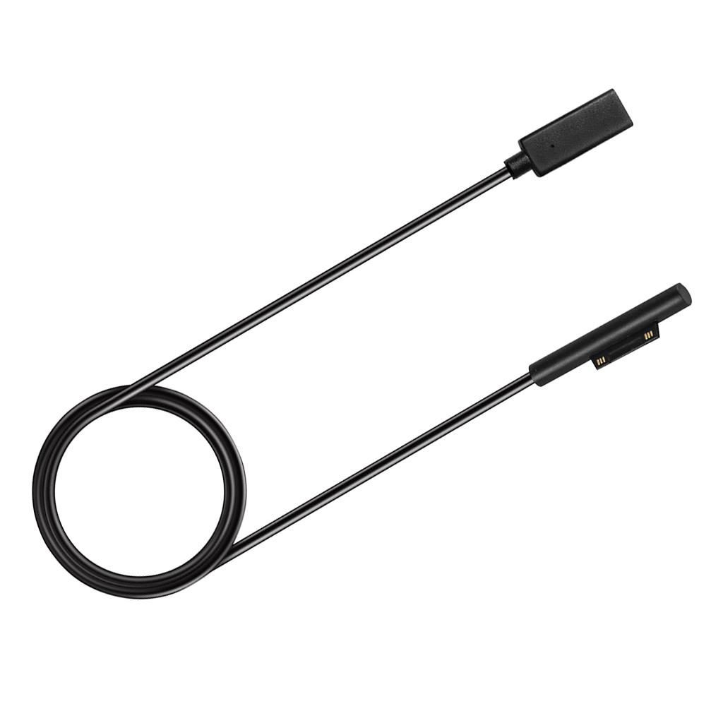 4x Connect For Microsoft Surface Pro 7/6/5/4/3 With USB-C 15V 4A Cable