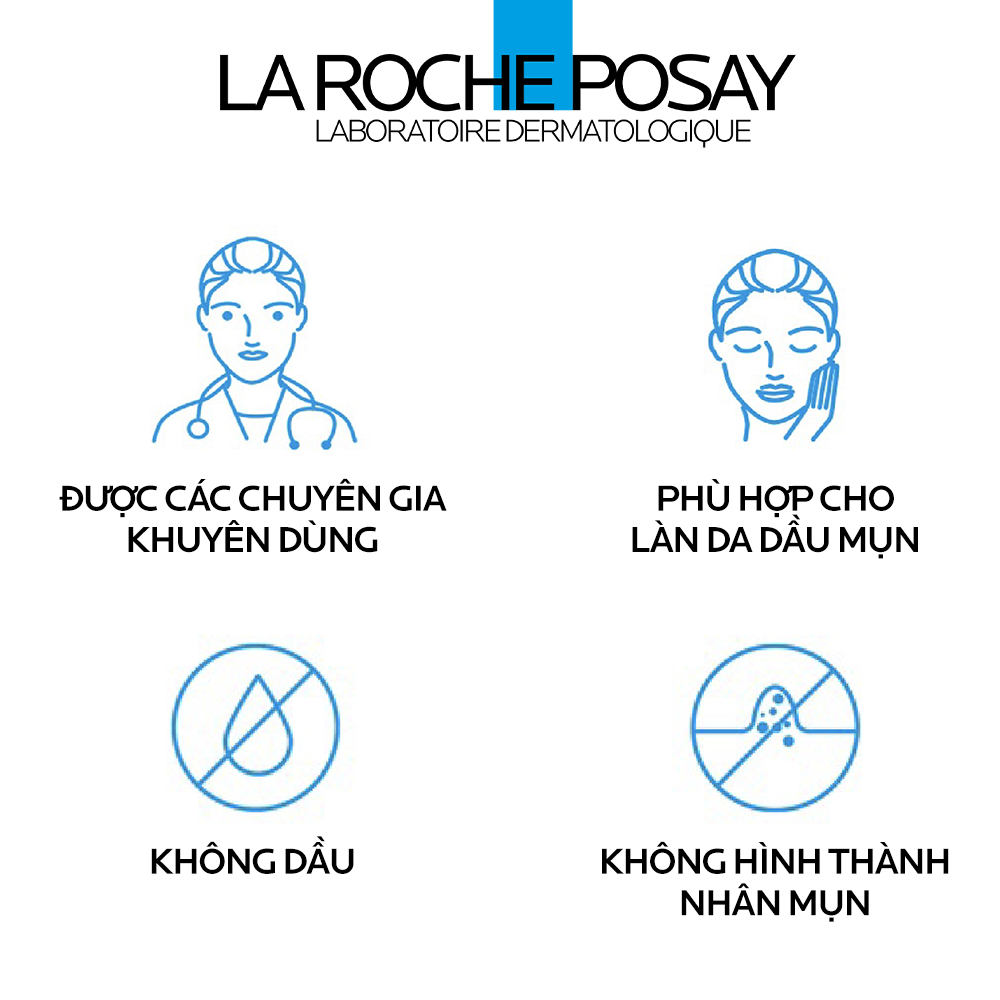 Kem dưỡng giảm mụn nhanh 8 giờ La Roche-Posay Effaclar Duo+ M 7.5ml