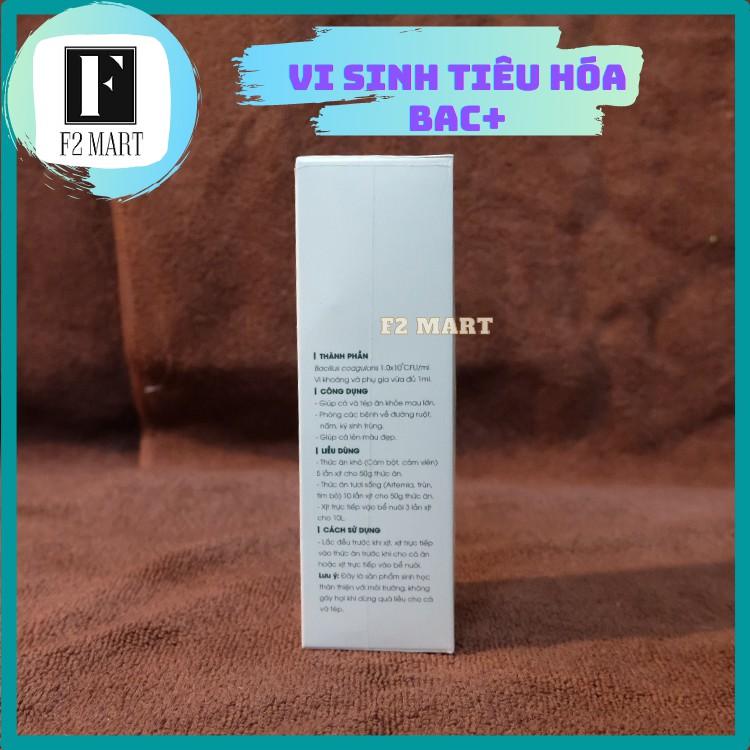 Vi Sinh KOIKA BAC+, Vi Sinh Tiêu Hóa Cho Bể Cá Cảnh chai 100ml