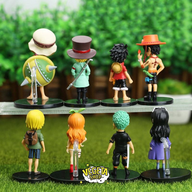 Mô hình One Piece Stampede - 8 nhân vật tự chọn Luffy Zoro Nami Robin Sanji Ace Sabo - Băng hải tặc mũ rơm - Cao 8,5cm