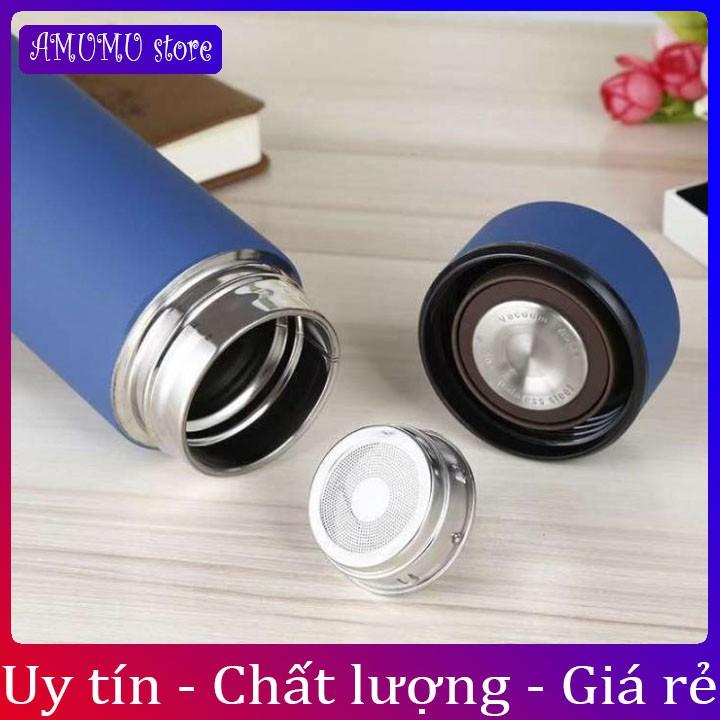 Bình Giữ Nhiệt 500ml Nắp Cảm Ứng Nhiệt Độ Inox 304 Cao cấp