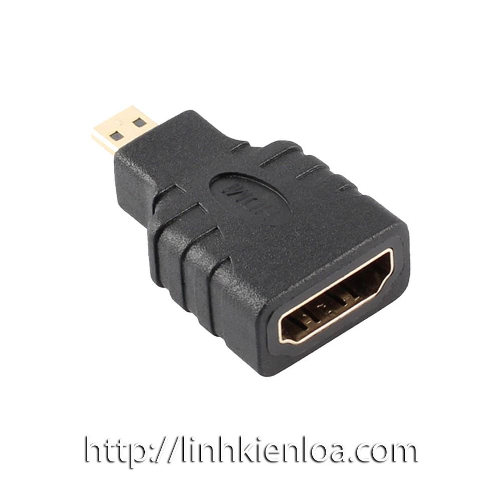 Jack chuyển - Đầu Chuyển Đổi Micro HDMI sang HDMI