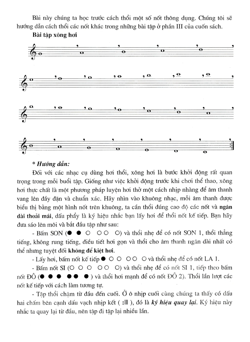 Tự Học Thổi Sáo Qua CD Và Hình Ảnh - Phần Cơ Bản - HH