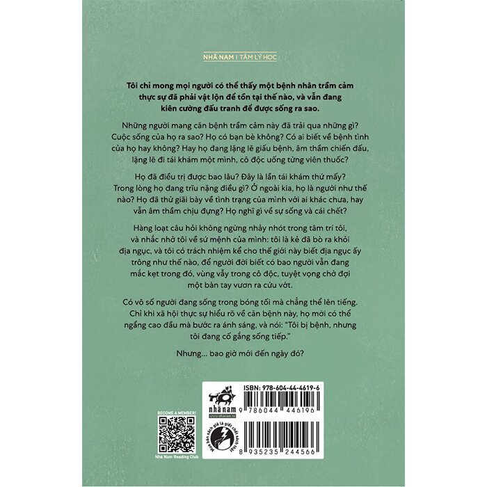 Tôi Chống Lại Trầm Cảm Ở Bệnh Viện Tâm Thần