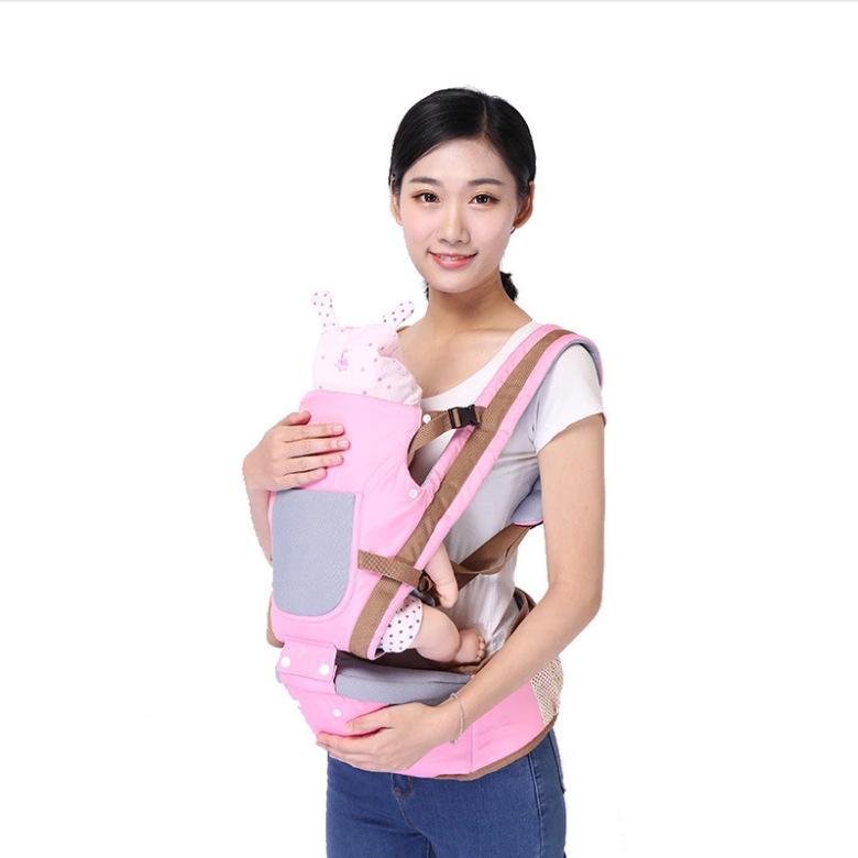 Mùa Hè Công Thái Học Cho Bé Trẻ Sơ Sinh Hipseat Carrier 3 Trong 1 Mặt Trước Công Thái Kangaroo Quấn Bé Sling HB Cho Bé