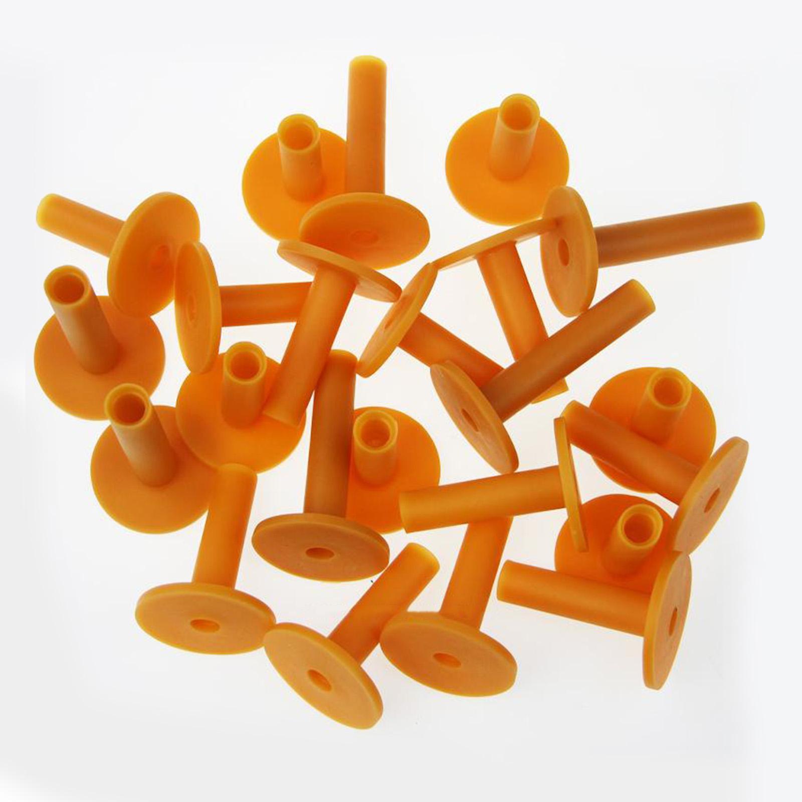 2-15pack 5pcs Rubber Driving Golf Tees Holder Rubber Driving Range Practice