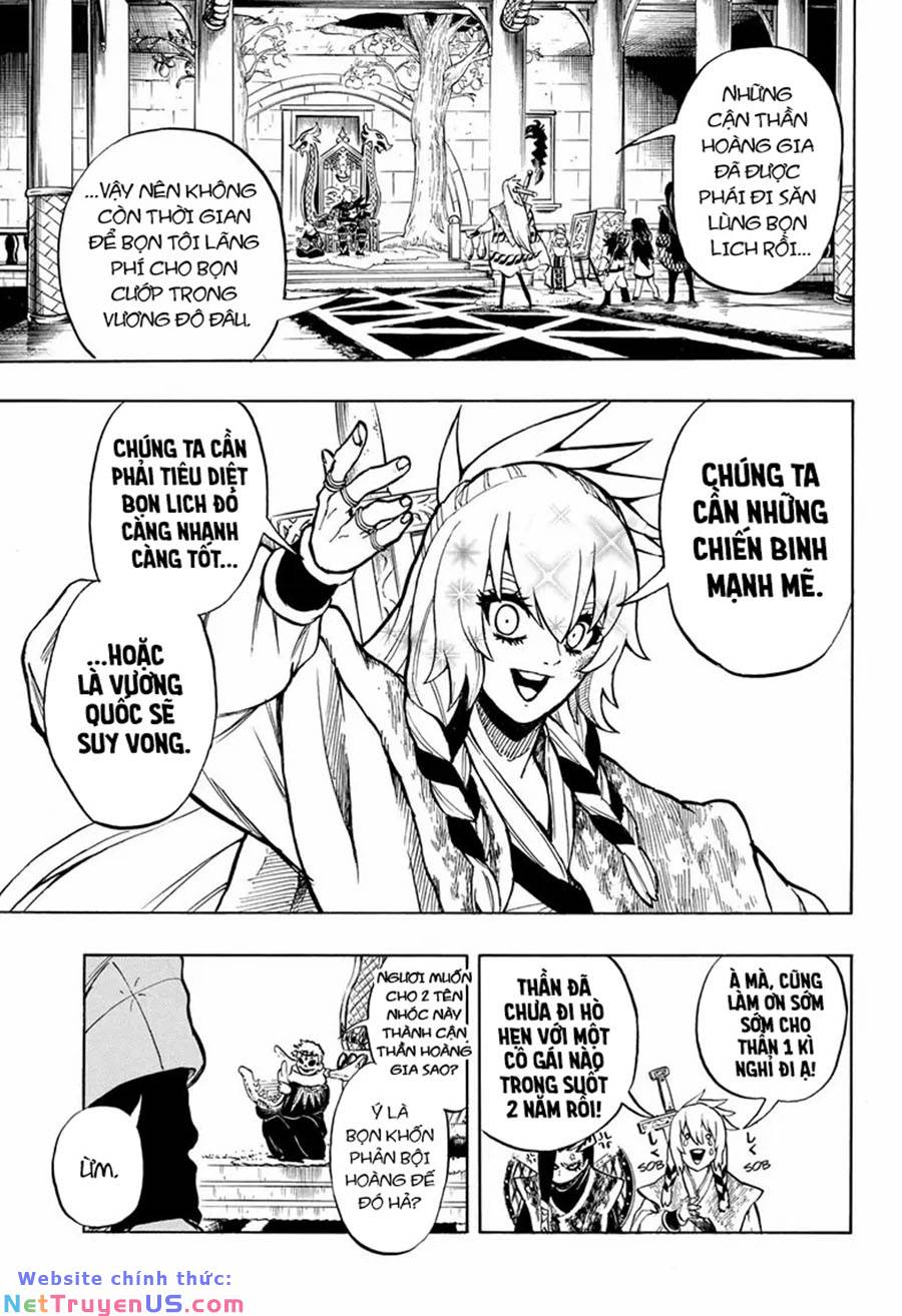 gill: "không ai có thể đánh bại ta khi ta dùng rìu!" chapter 9 17