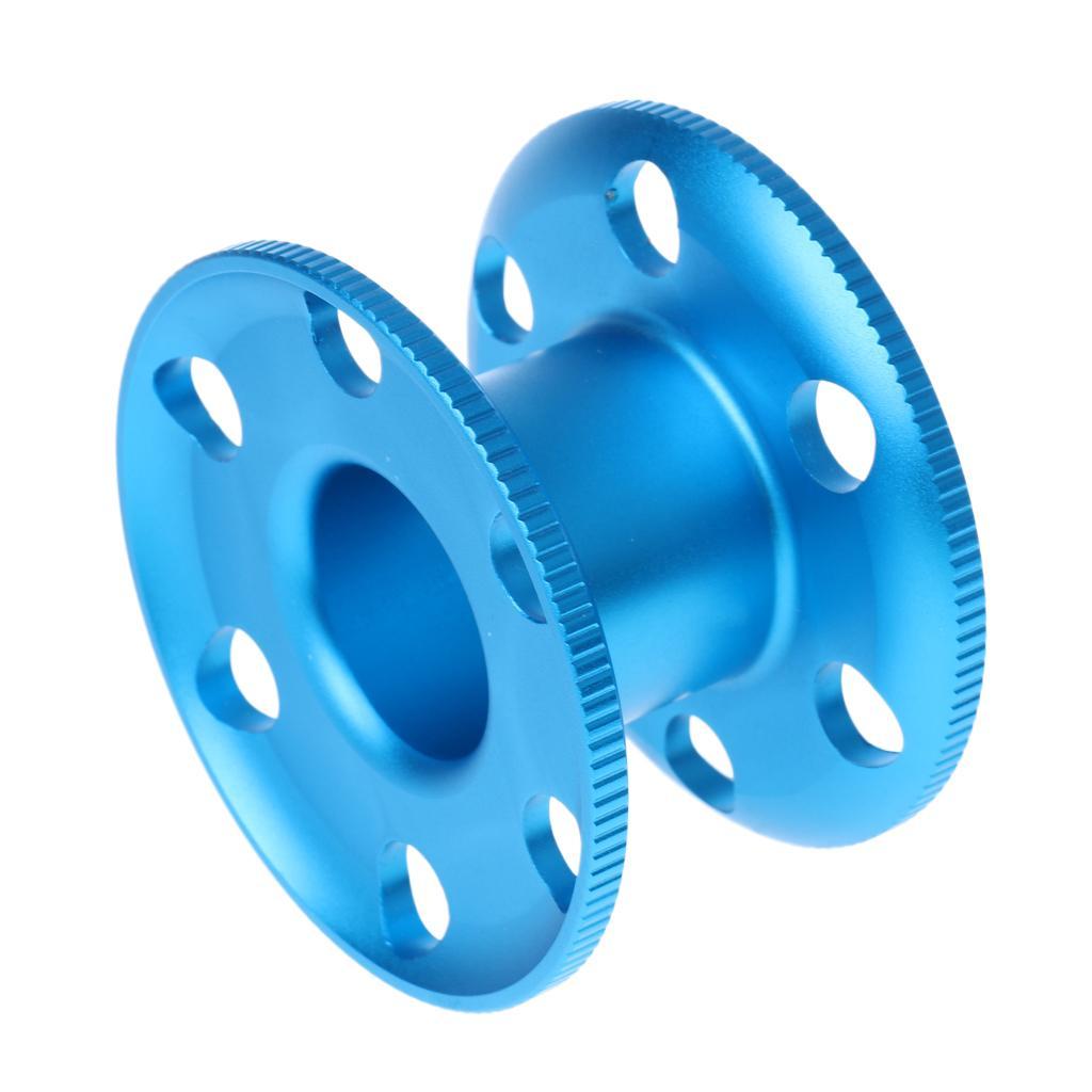 2 Pieces Aluminum Alloy Scuba Diving Finger Spool Dive Reel Guide Line - Scuba Dive Free Diving Snorkeling Equipment