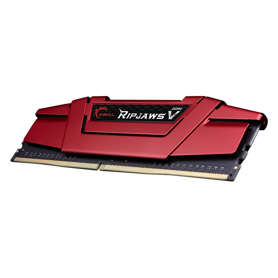 Bộ 2 Thanh RAM PC G.Skill 32GB (16GBx2) Ripjaws Tản Nhiệt DDR4 F4-2800C15D-32GVR - Hàng Chính Hãng