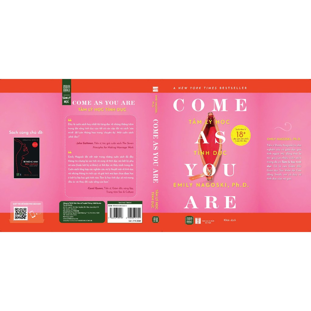 Sách  – Tâm Lý Học Tình Dục - COME AS YOU ARE