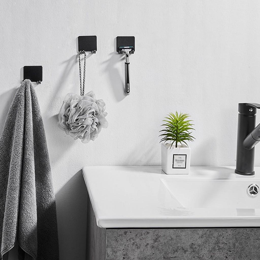 Giá Treo Cây Cạo Râu Trong Nhà Tắm, Móc Treo Đồ Đa Năng Bằng Inox Chắc Chắn, Tiện Dụng Chắc Chắn, Sang Trọng. TakyHome 2012 Đen