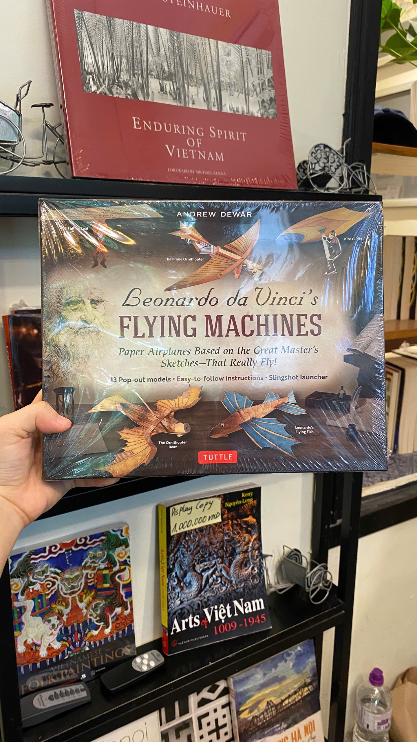 Sách - Leonardo da Vinci's Flying Machines: Paper Airplanes Based on the Great Master's Sketches