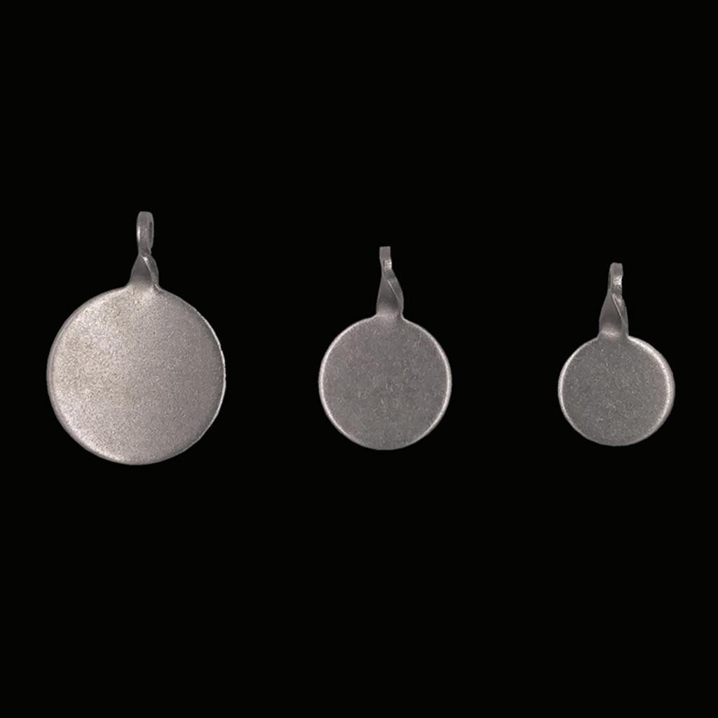 3pcs Target Plinking Target Dia. 2.5/3/4cm Thickness 3mm for