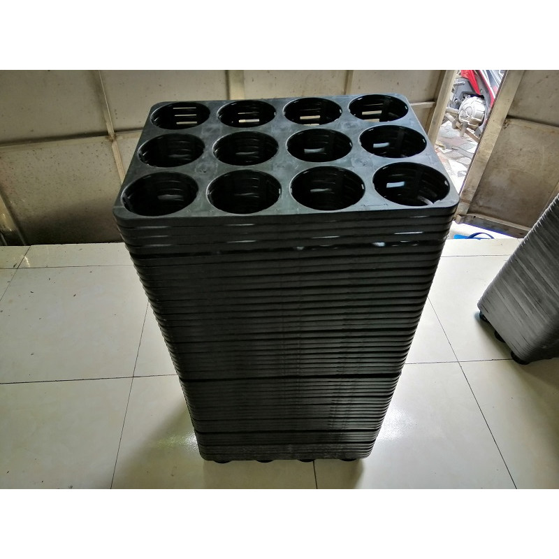 50 KHAY NHỰA CỨNG 12 LỖ TRỒNG RAU ƯƠM MẦM