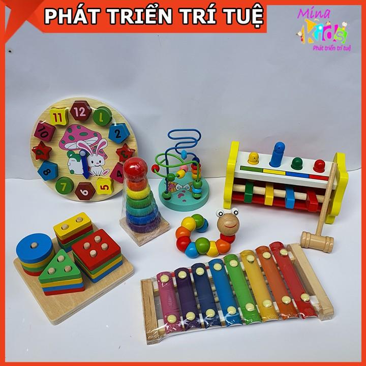 Đồ Chơi Cho Bé Combo 7 Món Giúp Bé Vừa Học Vừa Chơi